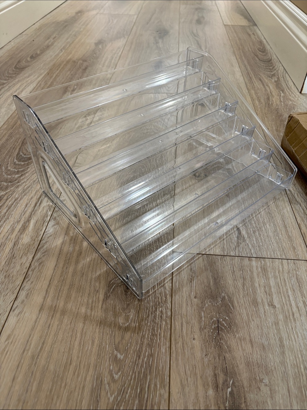 Versatile Acrylic Display Rack for Toy Cars x2